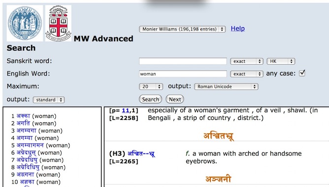 Sanskrit .dictionary files for mac